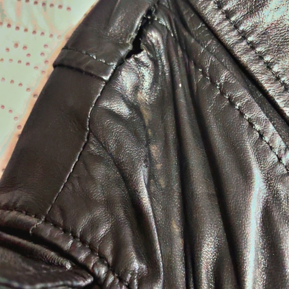 Barney’s Original Leather Moto Jacket - Picture 9 of 14